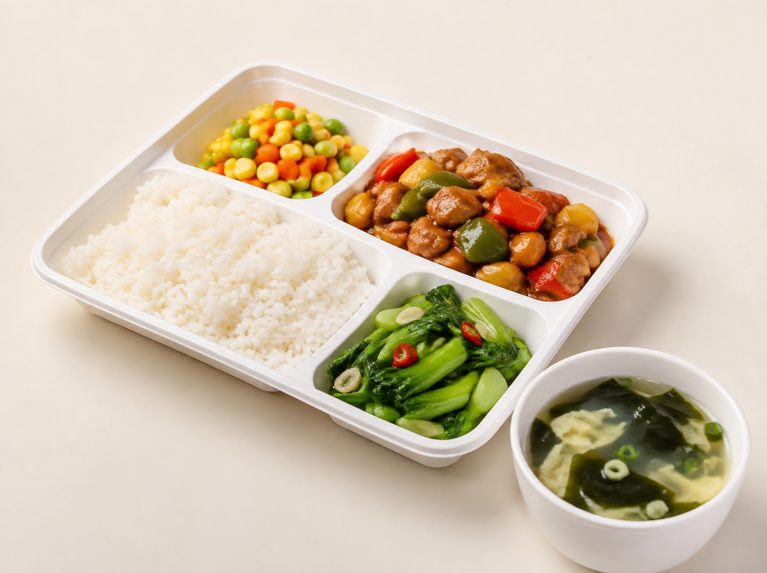 平湖企业盒饭与商务用餐配送